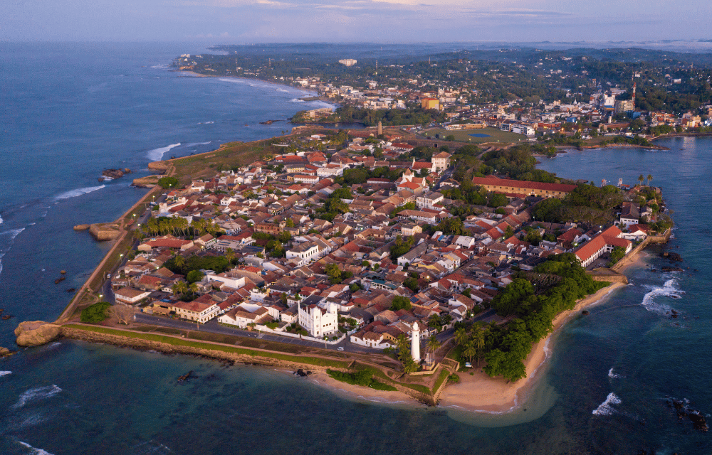 Galle Drone view by TravelPlanner