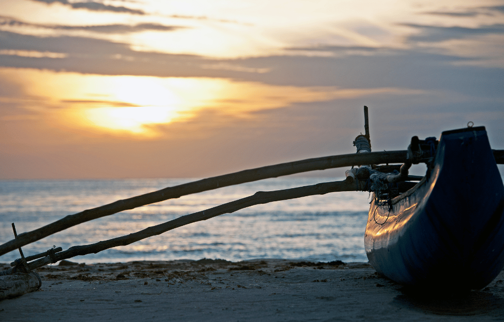 Trincomalee beach at night by TravelPlanner